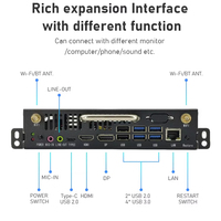 Processeur Intel Core i3/i5/i7 de 6e à 9e génération Disscrete OPS, compatible Windows 7/10 et Linux, DDR4, OPS pour écran de conférence intelligent