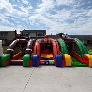 Équipement de fête PVC Carnaval Jeu Baseball Football Basketball Jeux de tir 3 en 1 Jeux de sport <span class=keywords><strong>pour</strong></span> enfants adultes - Product Image 3