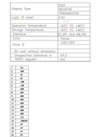 Módulo de Pantalla PMOLED de 1.54 Pulgadas, 128x64 Píxeles, Controlador SSD1309, Interfaz SPI I2C Paralela de 20 Pines para Control Industrial
