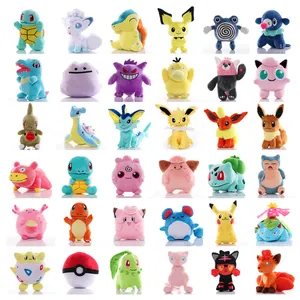 High Quality Anime Cute Poke Mon Soft Toys kawaii Super Soft anime Pokemoned plush toys peluche doll for kids