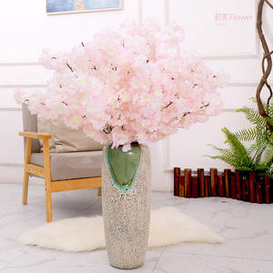 Decoración de Jardín para Bodas, Fondo de Pared con Ramas de Flores Colgantes, Árbol de Sakura Artificial, Flor de Cerezo - Product Image 2