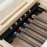 Reformadores plegables de uso doméstico de la marca Tmax, carpeta de Pilates reformador de madera de roble o arce
