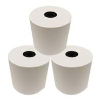 Rouleau d'étiquettes adhésives thermiques directes sans support, rouleau continu sans support en silicone, étiquette thermique sans support 102 mm x 100 m