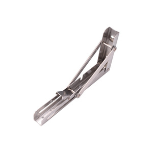 Vente en gros Acier inoxydable Angle droit <span class=keywords><strong>Billy</strong></span> Bracket pliable télescopique Partition Shelf Support Trépied Étagère <span class=keywords><strong>murale</strong></span> - Product Image 5