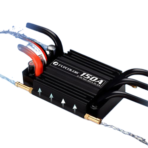 FlyColor étanche Brushless 150A ESC avec 5.5V / 5A 2-6s BEC pour <span class=keywords><strong>bateau</strong></span> RC - Product Image 1