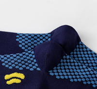 Chaussettes de sport professionnelles en tricot pour jeunes, hauteur genou, pour la course, le yoga, le cyclisme - Antidérapantes, compressives, respirantes, écologiques