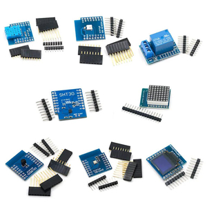 Carte de développement Wifi Hot <span class=keywords><strong>Esp8266</strong></span> D1 Mini Pro Nodeu Ws2812 Rgb Dht11 Dht22 Am2302 Relais <span class=keywords><strong>Ds18b20</strong></span> Bmp180 Moteur pour kit de bricolage Wemos - Product Image 3