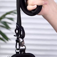 Sangle de téléphone portable à bandoulière de 120 à 150 cm, anti-perte, réglable, en nylon, pour le sport, les voyages, légère, durable, sangle de cou pour téléphone portable