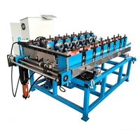 Máquina Portátil Totalmente Automática para Formar Rollos de Lámina Metálica para Techos, Máquina de Fabricación de Láminas para Techos con Costura Vertical