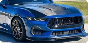 福特野马2024-2025汽车造型GT500风格碳纤维发动机罩 - Product Image 5