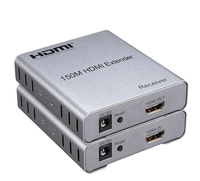 Extensor HDMI Magelei 1080P 150M RJ45 CAT5/5E/6/7 Transmisor Receptor HDMI Compatible con Blue Ray DVD HDTV HDPC PS3 STB PC