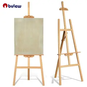 Adjustable Artists Floor Stand a-Frame Pine Wood Easel - China
