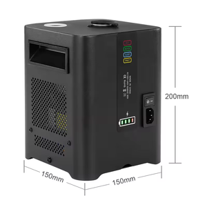 Machine à étincelles froides mini <span class=keywords><strong>LED</strong></span> rechargeable avec télécommande, équipement DJ, effet lumineux DMX pour scène, mariage, événement, fête - Product Image 2