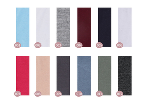 無地在庫ロット横糸竹ニットジャージー生地ストレッチベビー服95% 竹5% スパンデックス竹繊維生地 - Product Image 6