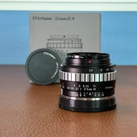 Objectif grand angle TTArtisan 23 mm F/1.4 à mise au point manuelle, léger, filetage de filtre 52 mm pour appareils photo APS-C à monture E