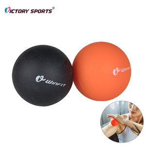Logo personnalisé Silicone TPR Balles de thérapie des tissus profonds Balle de massage de crosse pour bras, jambe, dos et muscle du pied - Product Image 1