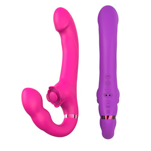 Vendita calda telecomando femminile masturbazione doppio Dildo vibratore G Spot clitoride stimolazione adulto vibratore giocattoli sessuali per donna - Product Image 1