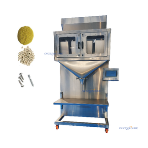 Cost Effective Automatic PLC Beverage Glass Grain Particles Weigh Filling Machine Four Bucket Bottle Fill Package Machine - Product Image 1