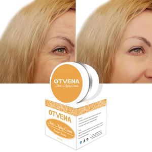 Crème anti-âge OTVENA, formule à base de plantes cliniquement testée, effet raffermissant instantané, réduit les rides et les taches de vieillesse, étiquette privée OEM/ODM - Product Image 1