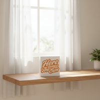 Plaque décorative carrée en bois style Art Déco avec thème artistique pour la maison, le bureau, la table, l'étagère, cadeau pour femmes et hommes