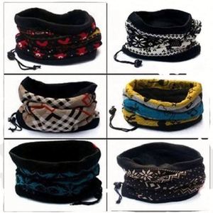 Calentador de cuello térmico de forro polar negro con patrón personalizado, cubre rostro multifuncional de camuflaje, bandana de invierno - Product Image 6