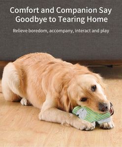 High Quality Polyester Fiber Interactive Chew Toy for Dogs Cats-Novelty <b>Teddy</b> <b>Bear</b> Design Boredom Buster Molar Cleaning Features - Product Image 2