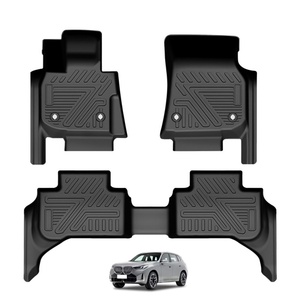 Alfombrilla de coche KQD de alta calidad con diseño 5D, impermeable, de TPE, para maletero, para BMW X3 2018 - Product Image 1