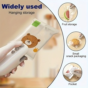Mini Handheld Magnetic Bag Sealing Machine USB Rechargeable Portable Food Preservation Device for Household Use Easy to Clean - Product Image 5