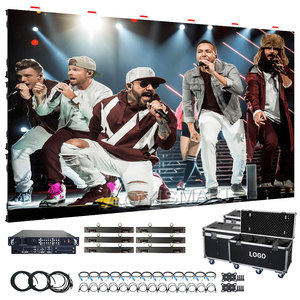 จอ LED ให้เช่าแบบสี่เหลี่ยม P3.91 จอ LED สีเต็มรูปแบบ ความละเอียดสูง รีเฟรชเรท 3840Hz ไร้รอยต่อ เหมาะสำหรับร้านค้าปลีก - Product Image 1