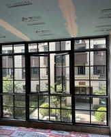 Ventanas Abatibles Populares de Gran Venta con Rotura de Puente Térmico, Triple Vidrio y Aislamiento Térmico con Rejillas Decorativas