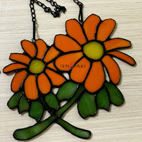 Bricolage soudure à la main artistique verre mosaïque église panneaux de fenêtre en verre coloré écran de toit en verre coloré pendentif suspendu