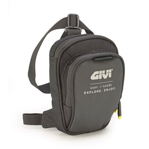 Sacoche de jambe Givi noire Easy T Range Explore Enjoy, accessoire de voyage pour vélo - Product Image 1