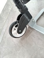 Carretilla de Mano de Aleación de Aluminio de Dos Ruedas, Compacta y Portátil