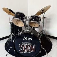 Acoustic Drum Set Portable Musical Instrument Percussion Kit