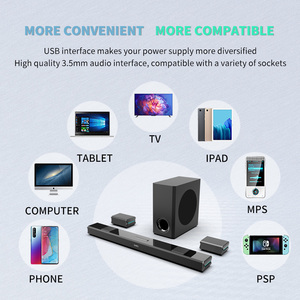 Sistema de Sonido Envolvente para TV con Control Remoto ODM, Altavoz Bluetooth, Subwoofer, Sistema de Sonido para el Hogar, USB, Sistema de Altavoces 5.1.2 - Product Image 4
