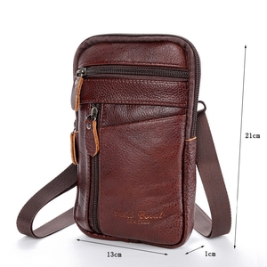 Bolsa masculina de alta qualidade, diagonal, mini, de trespassar, de ombro, de telefone celular, esportes ao ar livre - Product Image 2