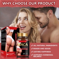 2025 Top-Vente Maca Plus Booster Pilule Ultimate Maca Butt Hip Produit D'élargissement 3 Jours Rapide Repulpant Hanches Grosses Capsules Adultes