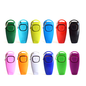 Silbato de Entrenamiento para Perros 2 en 1, <span class=keywords><strong>Clicker</strong></span> y Silbato para Mascotas, Entrenador Vocal para Perros con Personalización Multicolor - Product Image 1