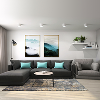 Plafonnier LED cylindrique encastré 3W 7W 12W 18W, spot de plafond moderne minimaliste pour intérieur, maison, hôtel, éclairage commercial