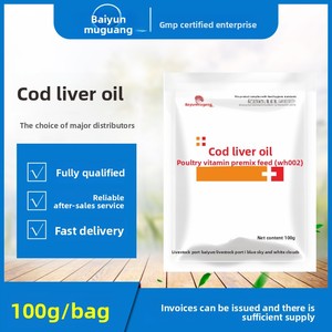 Aceite de Hígado de Bacalao, Suplemento de Vitaminas ADE en Pastillas, Potenciador de Recuperación Instantánea Post-Carrera, Mejora la Resistencia, Suplementos de Pollo - Product Image 1