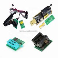 XTW100 24 25 Series EEPROM Flash BIOS USB Programmer modul + SOIC-8 uji klip untuk EEPROM 93CXX / 25CXX / 24CXX untuk CH341