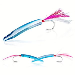 Per Honoreal OEM 50mm 2g <span class=keywords><strong>pesca</strong></span> in acqua salata Bass Jig Trolling Snap/Pop Metal Shore Jigging esca per la <span class=keywords><strong>pesca</strong></span> in acqua salata - Product Image 2