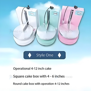 เครื่องทำเค้กเบเกอรี่ไฟฟ้ากึ่งอัตโนมัติปรับขนาดได้เองส่วนประกอบหลักของมอเตอร์สำหรับครีมเค้กโดยใช้ไข่นม - Product Image 3