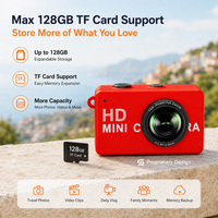 Cámara Creativa para Niños, Mini Videocámara Digital 1080P, 27 Pegatinas, 11 Efectos, Tipo C, para Fiestas, Proyectos Escolares, Regalo