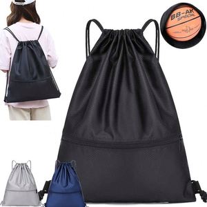 Custom Sports Backpack for Basketball Football Teams-Fashionable Outdoor Waterproof Bag <b>Logo</b> Polyester Casual Sports Backpack - Product Image 5
