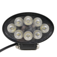 Projecteur ovale 5 pouces 40W 3500LM 6000K-6500K haute luminosité 12V 24V IP67 étanche LED pour camion, certifié ECE-R 10