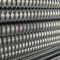 Varilla de Anclaje Autoperforante Galvanizada para Presoporte en Túneles de Minería de Carbón, Estándar ASTM, Acero al Carbono Aleado, 51mm de Diámetro Exterior