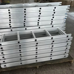 Design personalizzato buon prezzo facile montaggio scaletta multiuso semilavorato profilo laterale in alluminio - Product Image 1