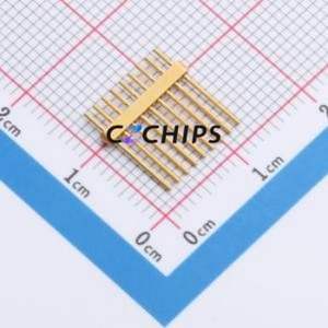 HJ-MRFS9-1.27-0.5 Feedthrough / RF Insulator Connector ( Number of Cores: 9 )( Number of Rows: 1 )( Operating Temperature: ) - Product Image 1