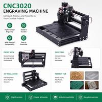 Imprimante 3D CNC 3020 Plus 2 en 1, machine de gravure laser et de fraisage GRBL ER11, bricolage, gravure sur bois, PCB, PVC, mini graveur